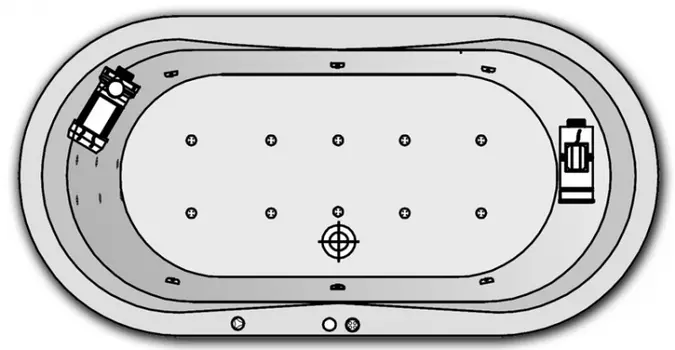 Гидромассаж Kolpa San Libero Magic (массаж: боковой, спины, аэромассаж magic)