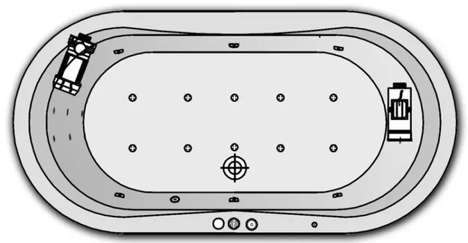 Гидромассаж Kolpa San Libero Special (хромотерапия, массаж: боковой, спины, ног, аэрома