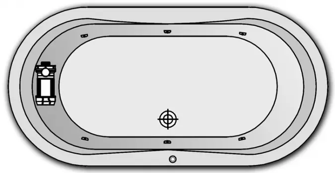 Гидромассаж Kolpa San Libero Standart (массаж: боковой)