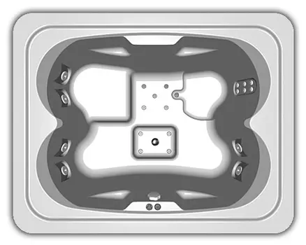 Гидромассаж Kolpa San Manon Elite Air (массаж: боковой, аэромассаж)