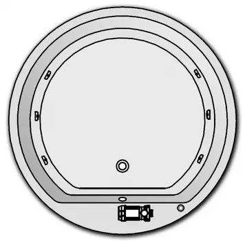 Гидромассаж Kolpa San Vivo Standart (массаж: боковой)