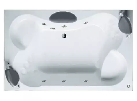 Гидромассаж Riho Claudia Yan Pool Standart HM с пневмоуправлением, белый