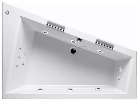 Гидромассаж Riho Doppio Yan Pool Master HM с пневмоуправлением, хром