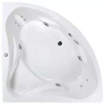 Гидромассаж Riho Neo Yan Pool Optima HM с пневмоуправлением, хром/плоская форсунка