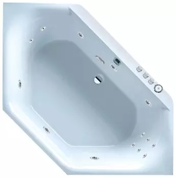 Гидромассаж Riho Santiago Yan Pool Ideal HM с электроуправлением, белый