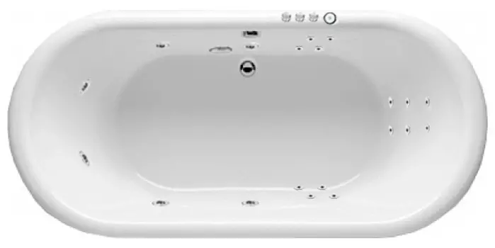Гидромассаж Riho Seth Yan Pool W-pool HM с электроуправлением, хром