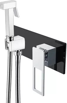 Гигиенический душ Boheme Q 147-BCR со смесителем, С ВНУТРЕННЕЙ ЧАСТЬЮ