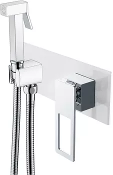 Гигиенический душ Boheme Q 147-WCR со смесителем, С ВНУТРЕННЕЙ ЧАСТЬЮ