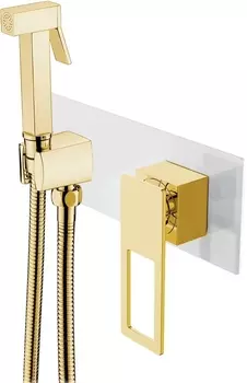 Гигиенический душ Boheme Q 147-WG со смесителем, С ВНУТРЕННЕЙ ЧАСТЬЮ