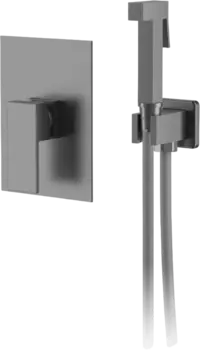 Гигиенический душ D&K Bayern.Liszt DA1515006 С ВНУТРЕННЕЙ ЧАСТЬЮ, графит
