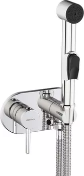 Гигиенический душ Damixa Option 212000000 со смесителем, С ВНУТРЕННЕЙ ЧАСТЬЮ