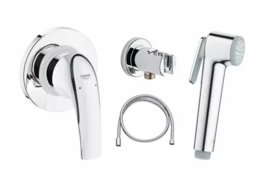 Гигиенический душ Grohe BauCurve комплект 123072