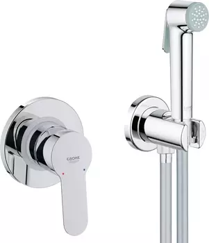 Гигиенический душ Grohe BauEdge 124898 со смесителем