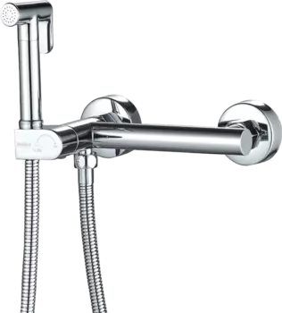 Гигиенический душ Haiba HB5514, со смесителем, хром