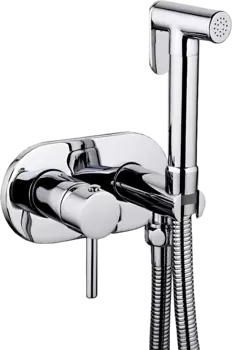 Гигиенический душ Haiba HB5515, со смесителем, хром