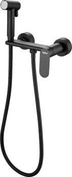 Гигиенический душ Haiba HB5516-7, со смесителем, черный