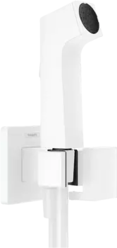 Гигиенический душ Hansgrohe Bidette E 1jet 29233700 со смесителем, матовый белый