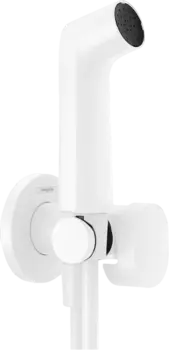 Гигиенический душ Hansgrohe Bidette S 1jet 29230700 матовый белый