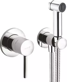 Гигиенический душ Kludi Bozz 389980576 со смесителем, С ВНУТРЕННЕЙ ЧАСТЬЮ