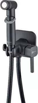 Гигиенический душ Lemark Solo LM7165BL со смесителем, С ВНУТРЕННЕЙ ЧАСТЬЮ