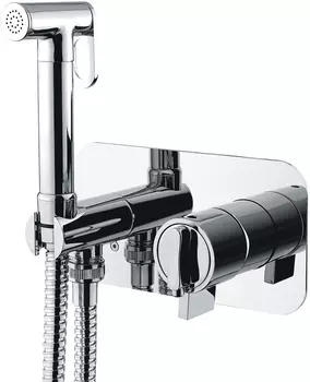 Гигиенический душ Migliore Fortis ML.FRT-5267.CR со смесителем, С ВНУТРЕННЕЙ ЧАСТЬЮ