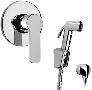 Гигиенический душ Paini ARCR690/574 P со смесителем, С ВНУТРЕННЕЙ ЧАСТЬЮ