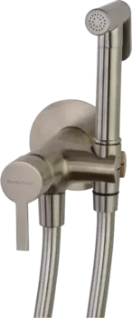Гигиенический душ Ramonsoler Drako 336801WCNC со смесителем, С ВНУТРЕННЕЙ ЧАСТЬЮ, никель