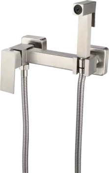 Гигиенический душ РМС Sus129 SUS129-6-2 со смесителем С ВНУТРЕННЕЙ ЧАСТЬЮ, нержавеющая сталь