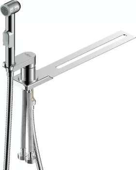 Гигиенический душ Rossinka X25-56 со смесителем, для установки на унитаз