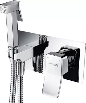 Гигиенический душ Wasserkraft Aller 10638 со смесителем, С ВНУТРЕННЕЙ ЧАСТЬЮ /10638