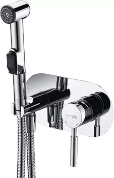 Гигиенический душ Wasserkraft Main 4138 со смесителем, С ВНУТРЕННЕЙ ЧАСТЬЮ /4138