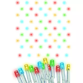 Гирлянда на солнечных батареях (UL-00006539) Uniel Занавес USL-S-132/PT1515 Multicolor Curtain