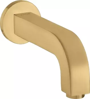 Излив Axor Citterio 39410250 для ванны, шлифованное золото