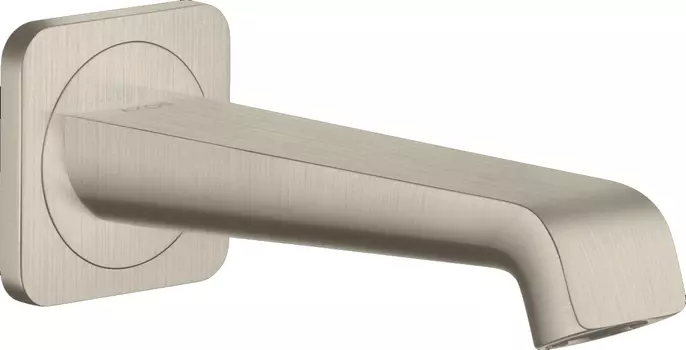 Излив Axor Citterio E 36425820 для ванны. шлифованный никель