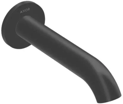 Излив Axor Uno 38411670 для ванны, черный матовый