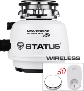 Измельчитель отходов Status Next 200 Compact Wireless, 3 скорости 09810702