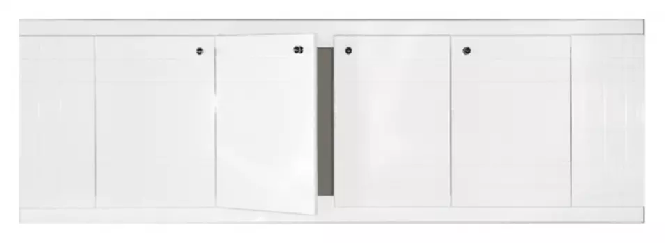 Экран Misty 150 см белая эмаль