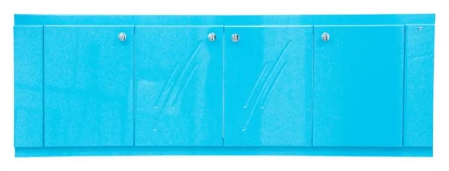 Экран Misty 170 см голубая эмаль