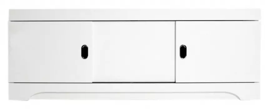 Экран Misty купе 170 см белая эмаль