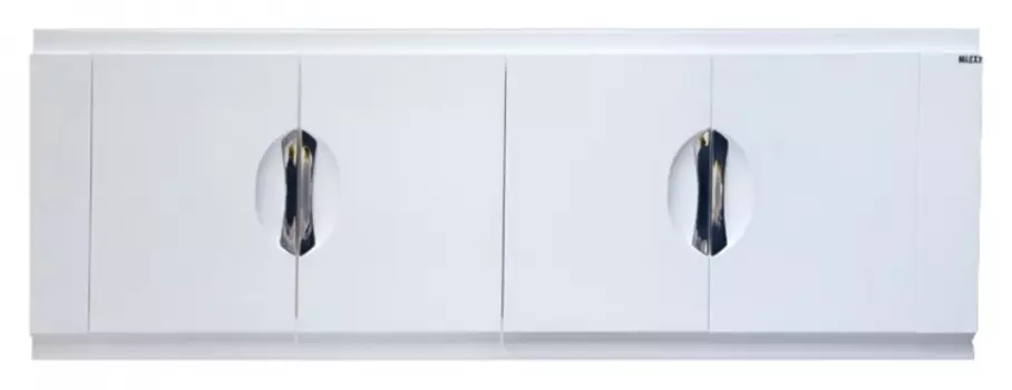 Экран Misty Жасмин 170 см белая эмаль