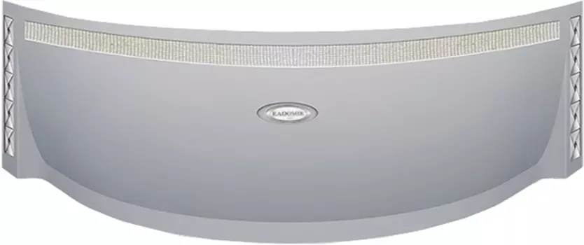 Экран Radomir Сорренто 1 с декоративной вставкой Swarovski и вставками Арт-мозаика, 148 см 1-21-0-0-0-037