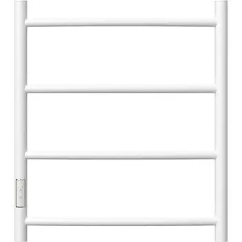 Электрический полотенцесушитель Point PN04756W П4 500x600 диммер слева белый