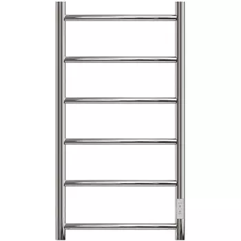 Электрический полотенцесушитель Point PN04858 П6 500x800 диммер справа Хром