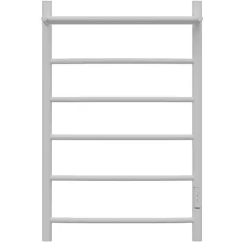 Электрический полотенцесушитель Point PN04858PW П5 500x800 с полкой диммер справа белый