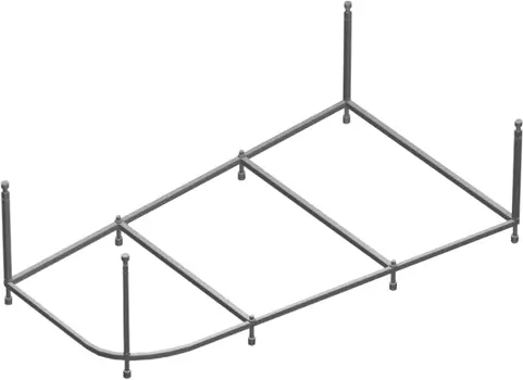 Каркас для ванны Am.Pm Inspire 160х100 W5AA-160-100W-R