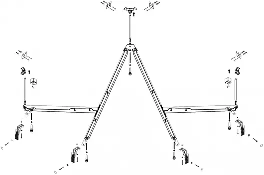 Каркас для ванны Cezares Cetina 150 CETINA-150-MF
