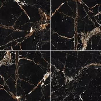 Керамогранит Laparet Universe 80х80 черный, полированный