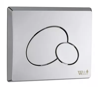 Клавиша смыва WeltWasser WW Marberg 410 RD 10000005950 Хром глянцевый x10000005950