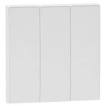 Клавиша тройная Efapel Apolo 5000 выключателя белый 50661 TBR