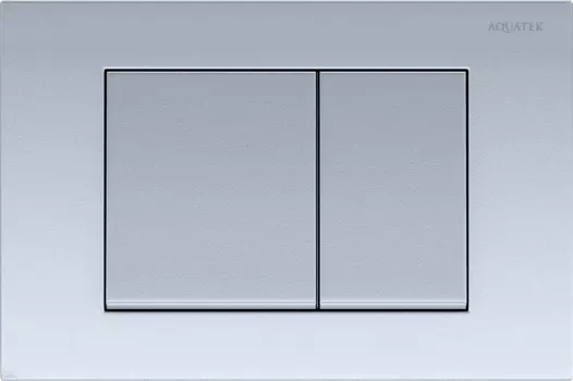 Кнопка смыва Акватек KDI-0000011 матовая, хром